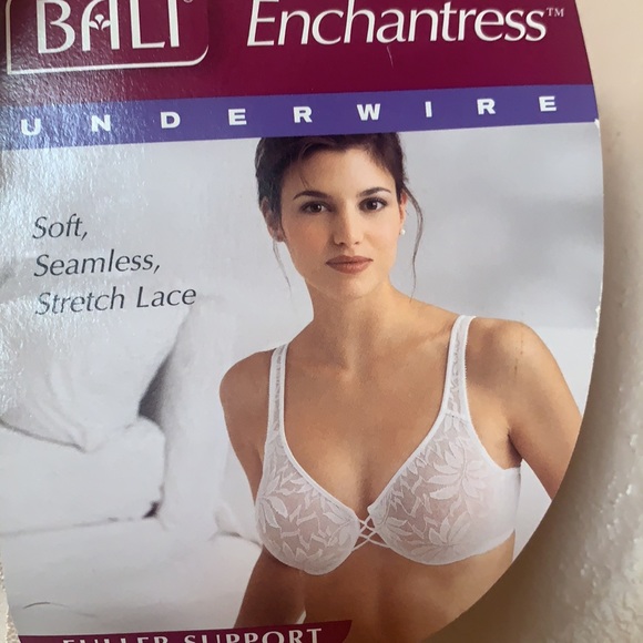 BALI ENCHANTRESS BRA CREAM LACE 36DD UNDERWIRE STYLE 3770 - Picture 1 of 13
